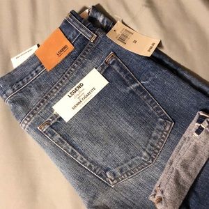 NWT Lucky Brand capris Slim Boyfriend
